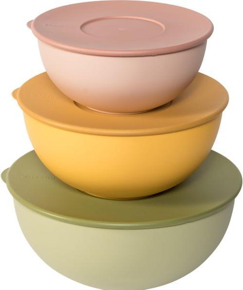 Actual product image Guzzini EVERYWHERE BIO - Set 3 Schüsseln mit Deckel Assorted c. (1 l)