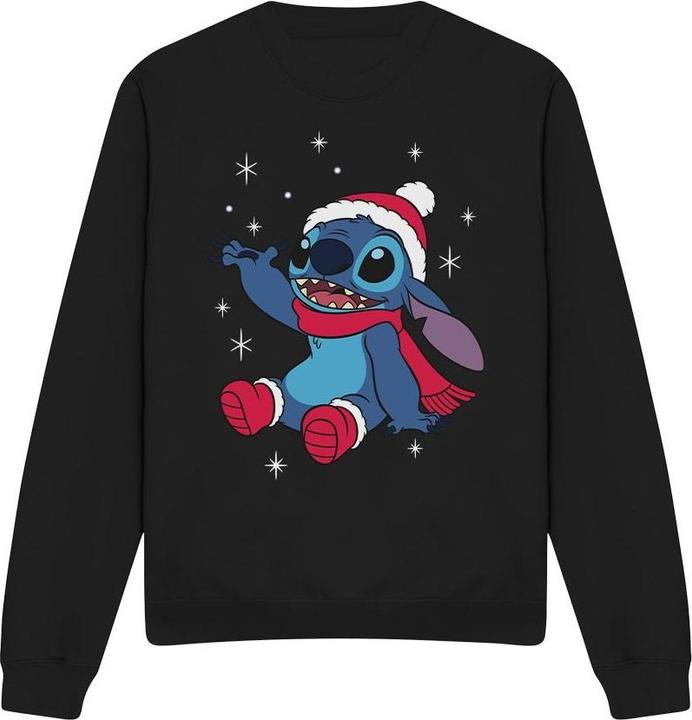 Produktbild Lilo & Stitch Sweatshirt weihnachtliches Design (L)
