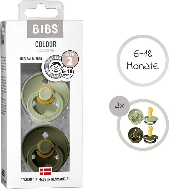 Actual product image Bibs Soother, pack of 2 (2 x, 6 - 18 M.)