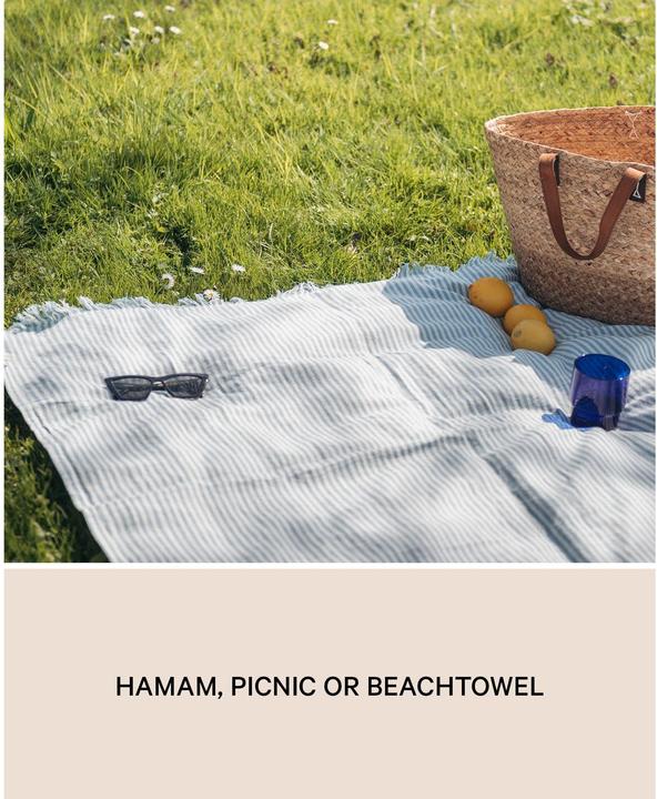 Image du produit Esmée Drap de hammam (190 x 100 cm)