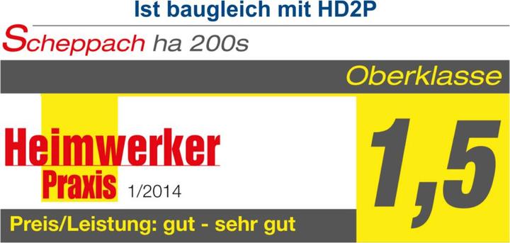 Actual product image Scheppach HD2P (Dry vacuum cleaner)