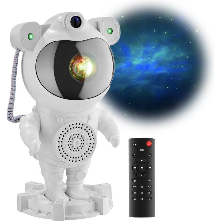 Lasmex LTC Projector Astronaut with speaker and RC, Proiettore, Bianco