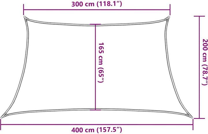 Actual product image vidaXL Dessa (3/4 x 2 m)