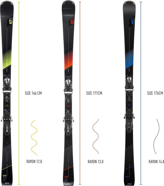 Actual product image Wedze BOOST 900 (171 cm, With binding)