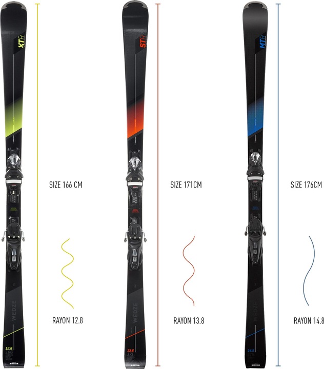 Actual product image Wedze BOOST 900 (176 cm, With binding)