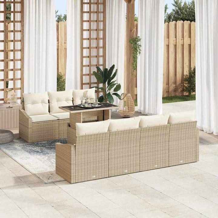 Actual product image vidaXL Outdoor sofa set