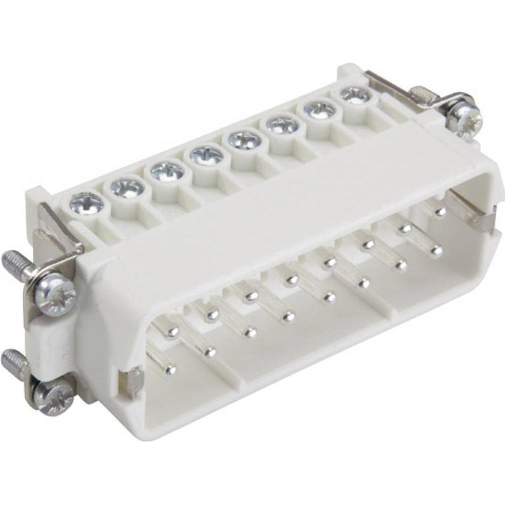 Lapp ist Kassettenstecker 16P+PE männlich 16A 250V EPIC HA 16 SS 10530000 - 10530000, Elektronikkabel + Stecker, Weiss