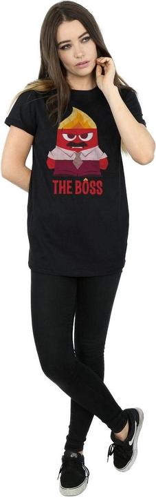 Immagine prodotto Disney Inside Out Anger The Boss Maglietta Ampia Donna (M)