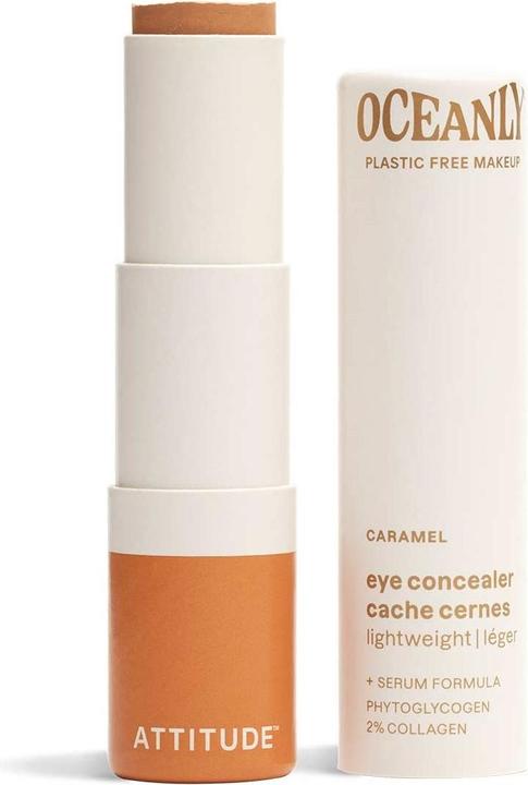 Actual product image Attitude Oceanly Plastic-Free Light Coverage Under Eye Concealer Stick Titanium (Titanium)