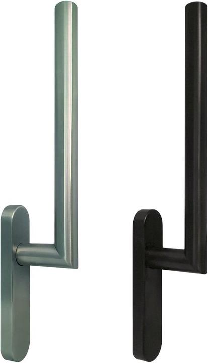 Nickal Poignée de porte levante et coulissante 5171