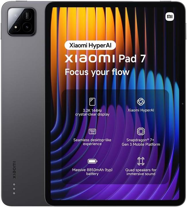 Produktbild Xiaomi Pad 7 8+256 Schwarz (256 GB, Schwarz)