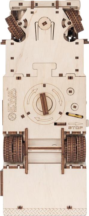 Actual product image Eco Wood Art Mechanical 3D wooden-puzzle - Ambulance (386 parts)