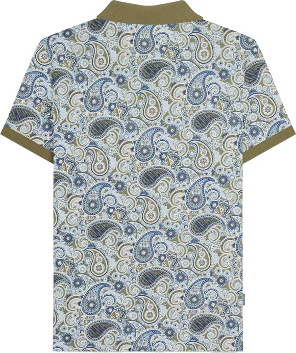 Immagine prodotto Lambretta SS25 Maglietta Polo Grande e Alto Paisley Con marchio Uomo (4XL)