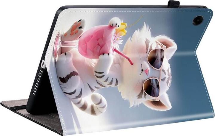 Actual product image Cover-Discount Galaxy Tab A11 / A9 - Etui mit stilvollem Motiv (Galaxy Tab A9)