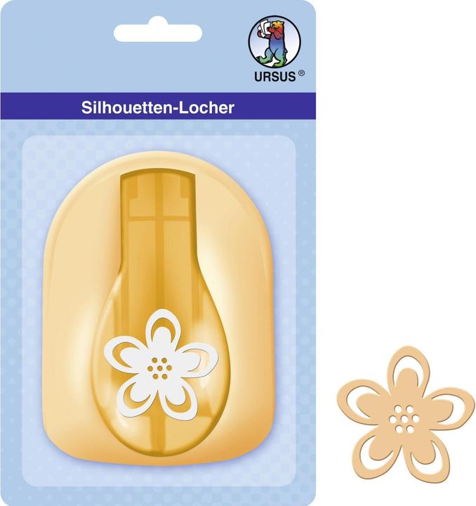 Ursus Silhouette punch star flower