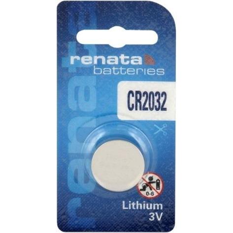 Uniross Renata CR2032-1BB Blistera iepakojuma 1gb. (1 pz., CR2032), Batterie + pile