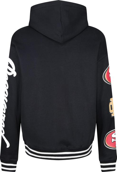 Actual product image Recovered Re:covered Fleece Hoody - PATCHES San Francisco 49ers (S)