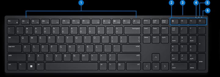 Produktbild Dell KB500 (CH, Kabellos)