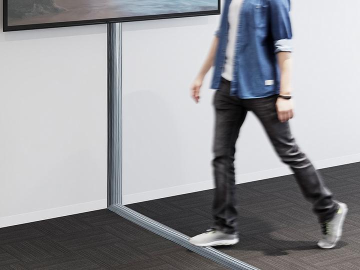 Immagine prodotto Multibrackets Canalina per cavi dell'ultimo piano 60x10000, PVC, grigio (Tubazione, 1000 cm)