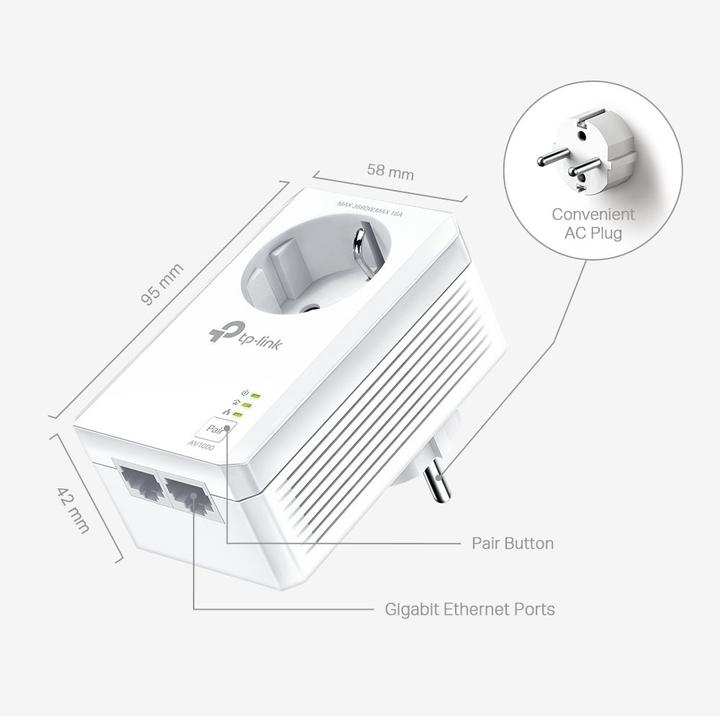 Image du produit TP-Link AV1000 (1000 Mbit/s)