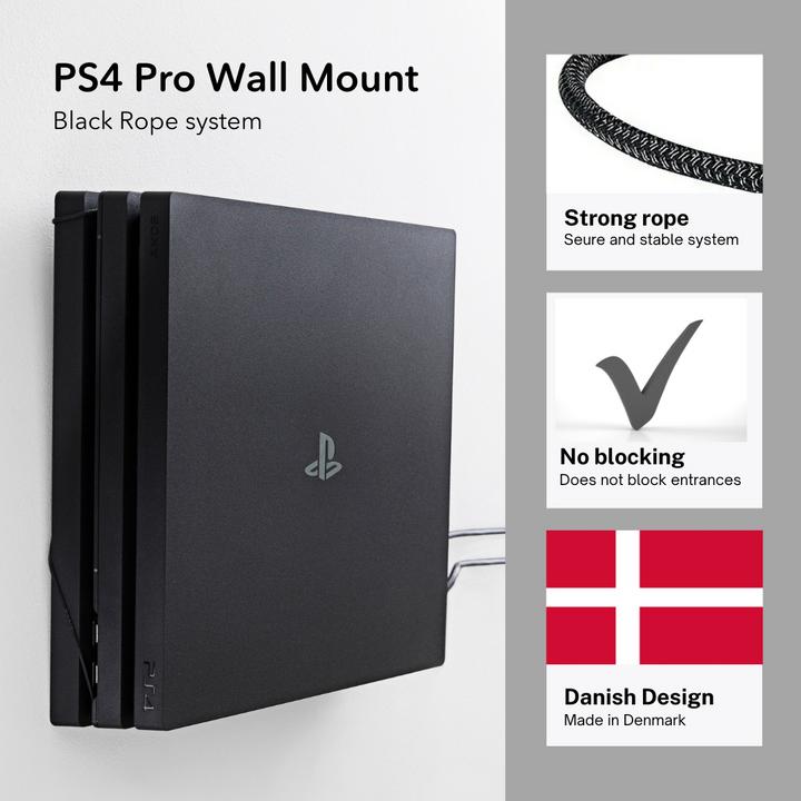Image du produit Floating Grip Support mural pour Playstation 4 Pro et contrôleur (PS4)