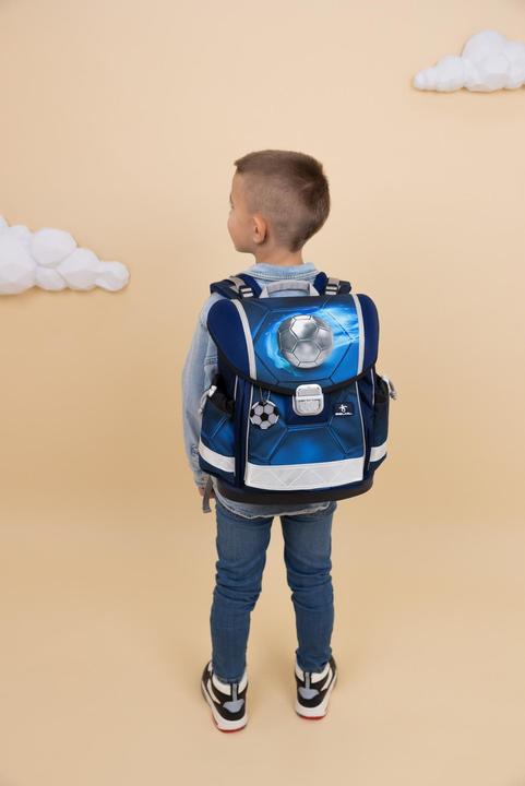 Actual product image Belmil CLASSY Schulrucksack-Set Football 4 (19 l)