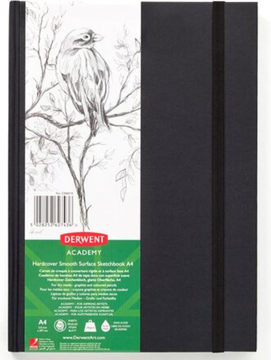 Produktbild Derwent Skizzenbuch (A4, Blanko, Harter Einband)