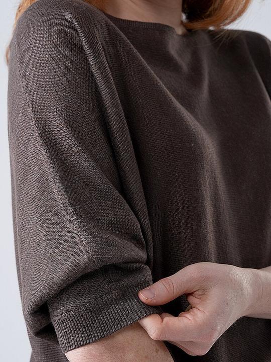 Actual product image Comma Lockerer Feinstrickpullover aus Leinenmix (XL)