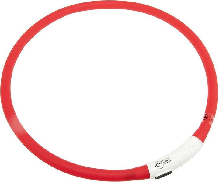 Produktbild Flamingo Leuchthalsband Nera Visio rot (Hund, Allgemein)