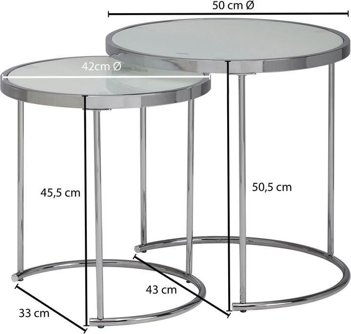 Produktbild Wohnling Glass (50 x 50 x 50 cm)