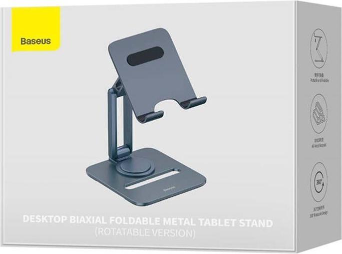 Produktbild Baseus Desktop Biaxial Foldable Metal Stand (for Tablets) Space Grey