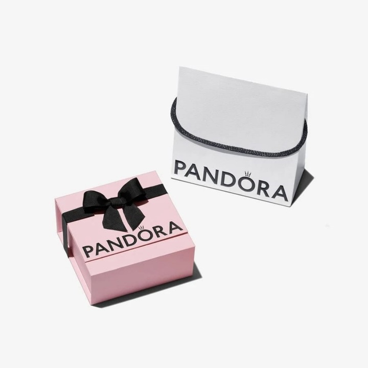 Immagine prodotto Pandora Sparkling Heart Open Hoop Earrings (Argento 925)