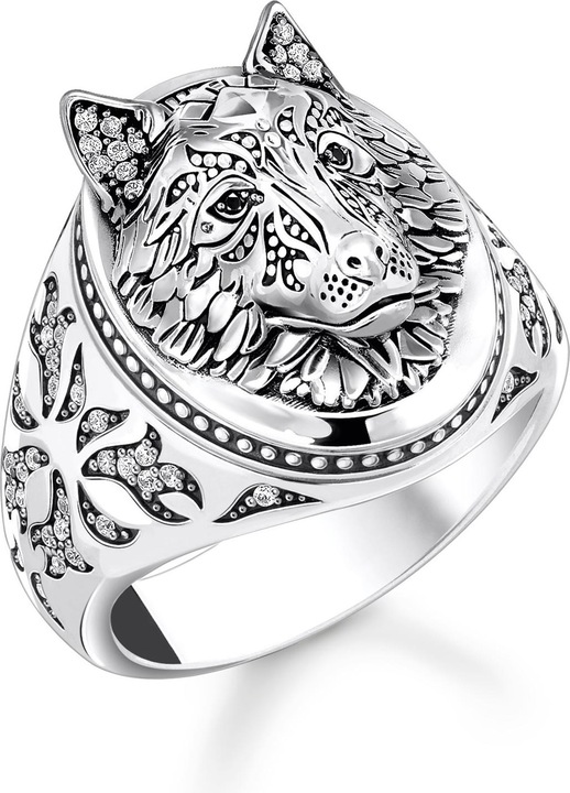 Immagine prodotto Thomas Sabo Damenring Rebel at heart (62, 925 Argento)