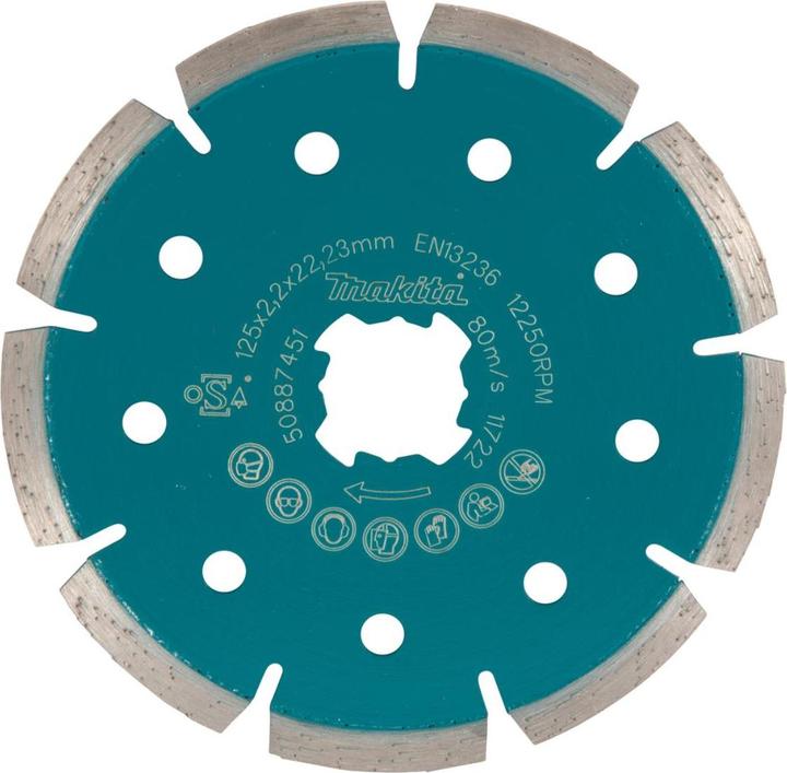 Produktbild Makita Diamantscheibe 125mm X-Lock Beton