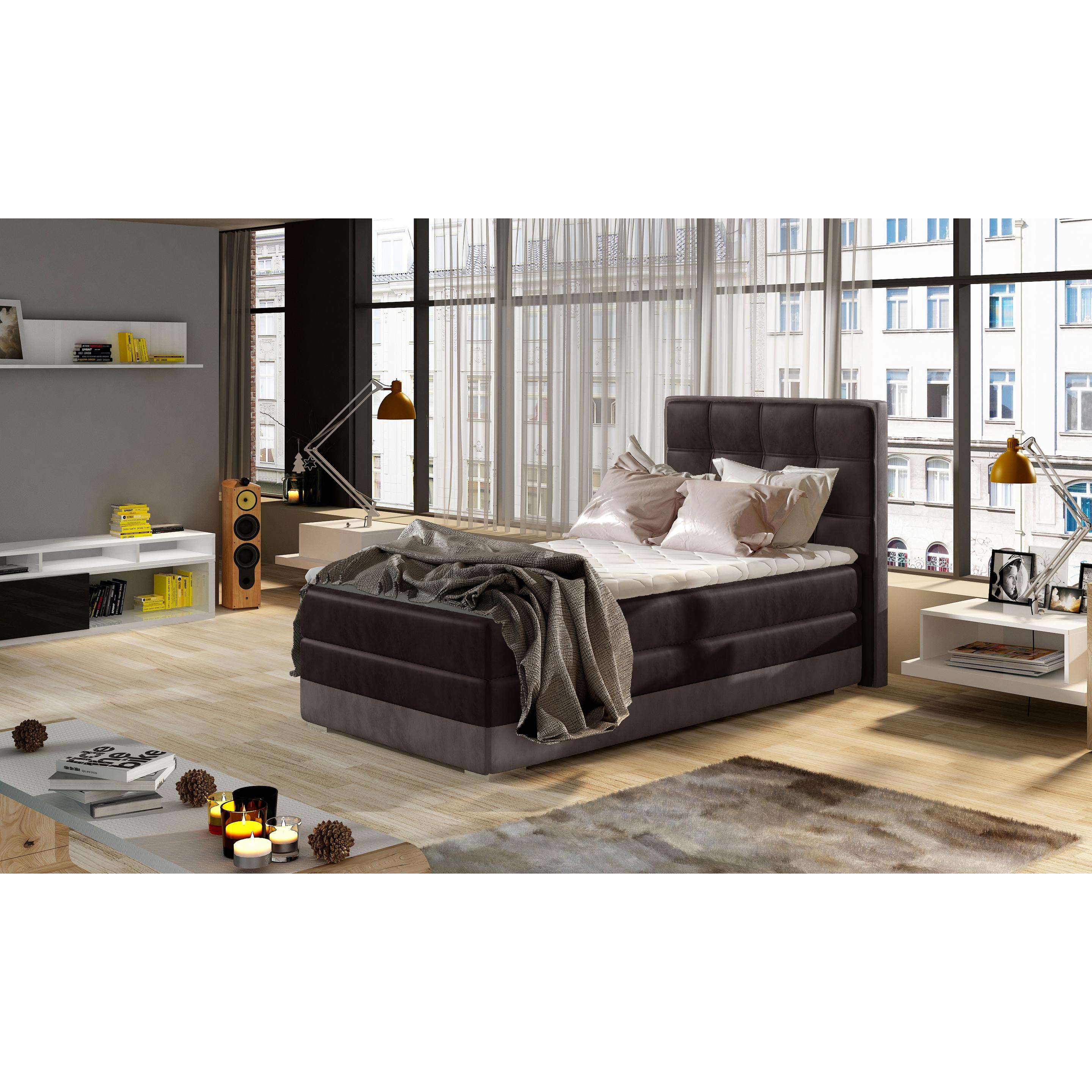 ELTAP, Bett, Aster mit Stauraum (90 x 200 cm)
