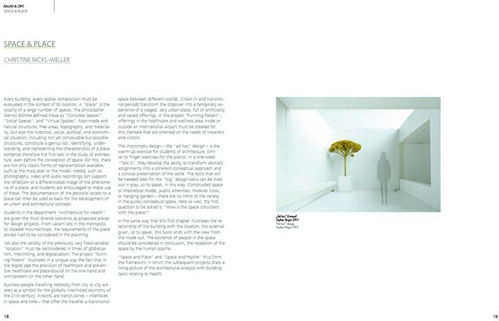Produktbild Healing Architecture 2004-2017 (Deutsch, Christine Nickl-Weller, 2017)