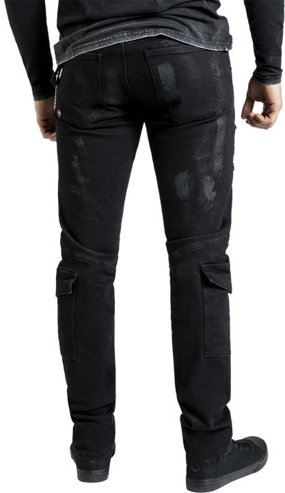Immagine prodotto Black Premium Essential - Slim Cargo Jeans Jared with Lacing (34)