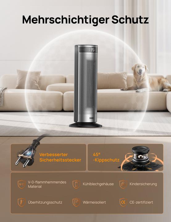 Produktbild Dreo Solaris 628 (2000 W)