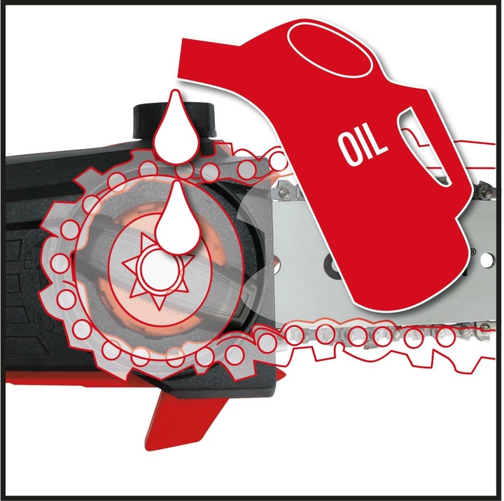 Image du produit Einhell GE-LC 18 LI T-Solo (Tronçonneuse à batterie)