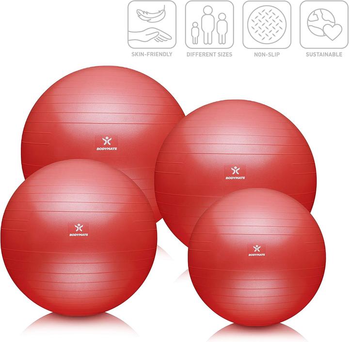 Actual product image Bodymate Gymnastikball Sitz- und Trainingsball 85 cm (85 cm)