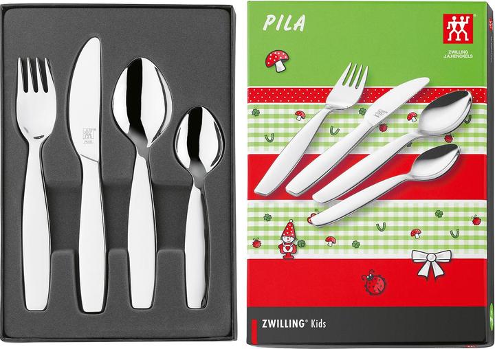 Produktbild Zwilling Kinderbesteck 4tlg. Pila 07131-210-0