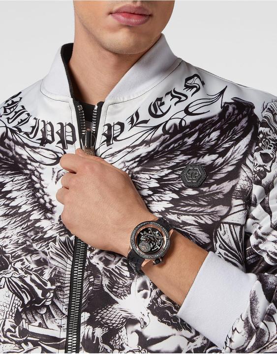 Immagine prodotto Philipp Plein PWUAA0223 Orologio Hyper Sport Automatico Uomo 46mm 5ATM (Orologio da polso analogico, 46 mm)