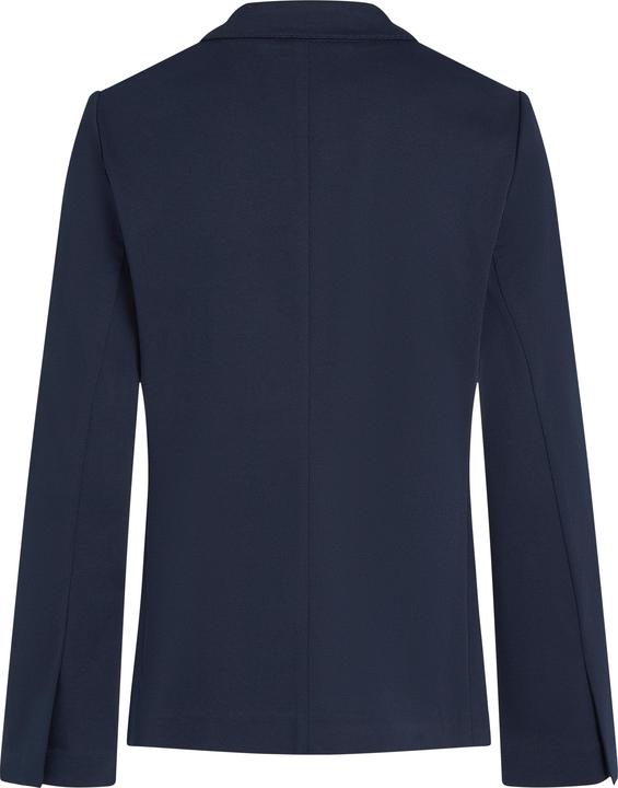 Actual product image Tommy Hilfiger Iconic Timeless Slim Knit Pique Blazer with Embroidered Monogram (40)