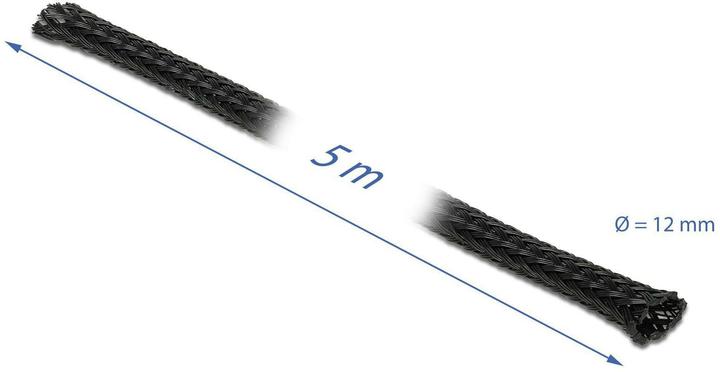 Actual product image Delock Braided sleeving (Cable conduit, 500 cm)
