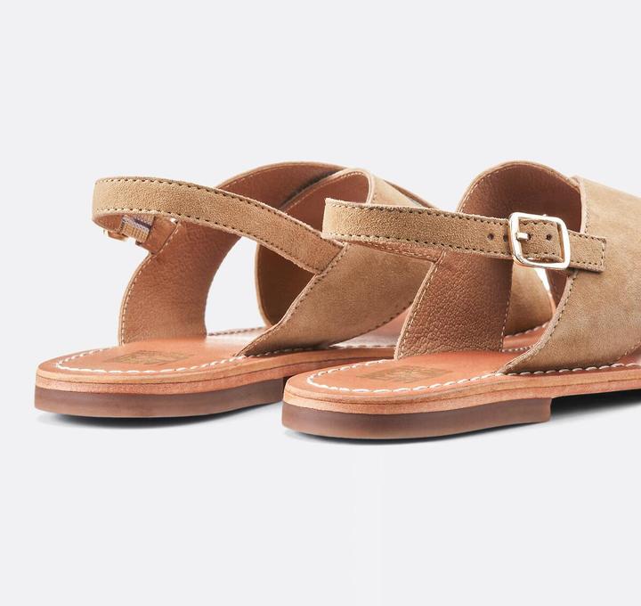 Actual product image La Redoute Collections Signature-Sandalen Laurine aus Veloursleder (36)