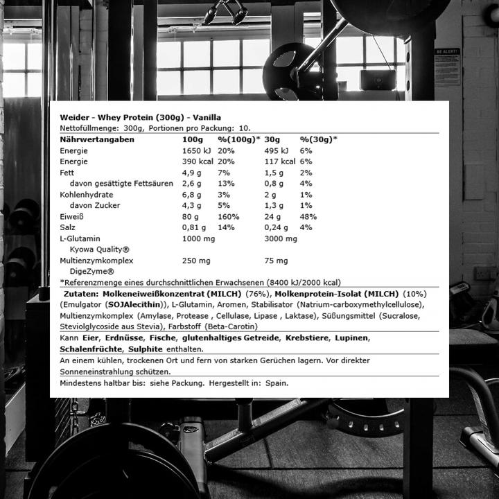 Produktbild Weider Whey Protein (300 g, Vanille)