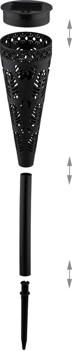 Produktbild Relaxdays Solarlampen Set (IP44)