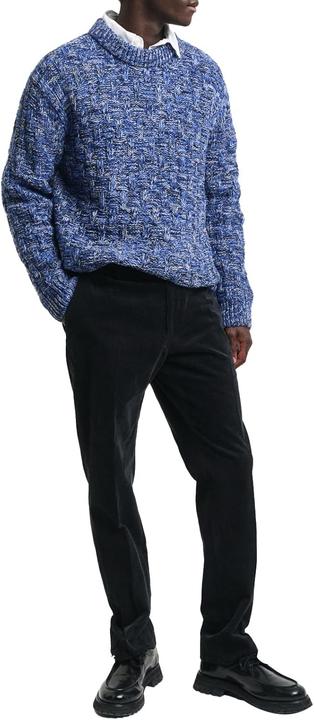 Produktbild GANT Textured Wool Blend C-Neck, sea blue, XL (XL)