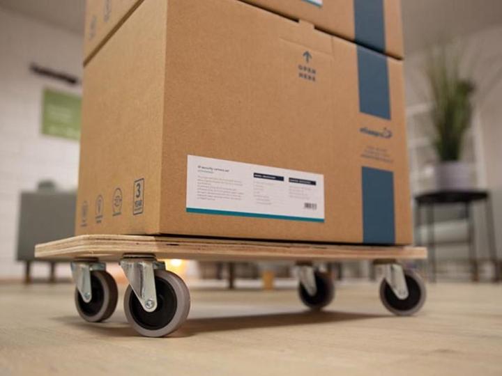 Actual product image Velleman FURNITURE MOVER - 56 x 30 cm - max. LOAD 150 kg (150 kg)