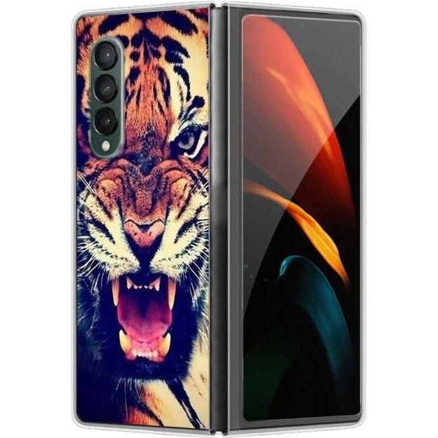 MU Style Hardcase Hülle mit Muster (Samsung Galaxy Z Fold3), Smartphone Hülle, Mehrfarbig